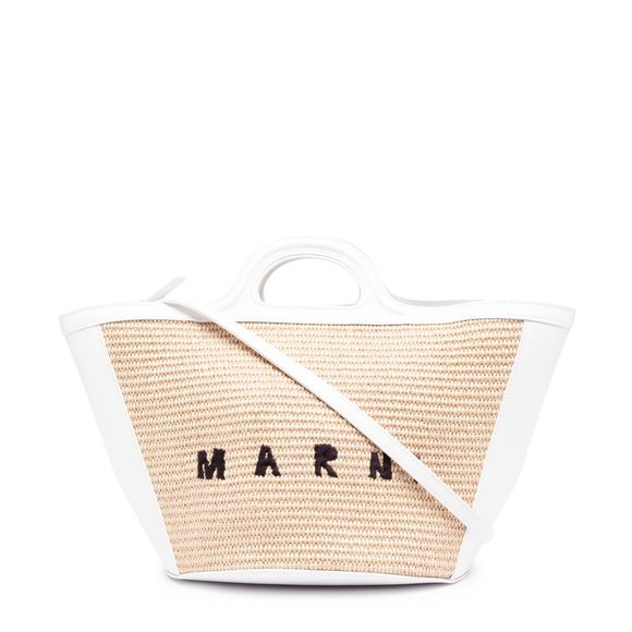 Marni Tropicalia logo-embroidered tote bag - Picture 1 of 6